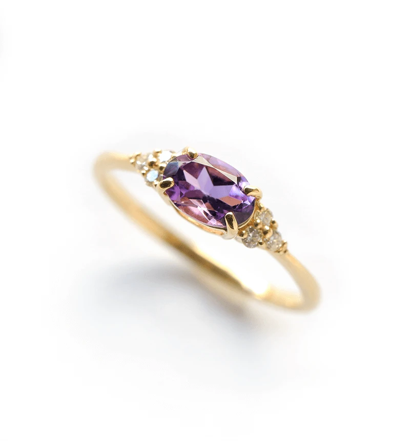 紫色 ジュエリーブランド「RASPIA Jewelry」