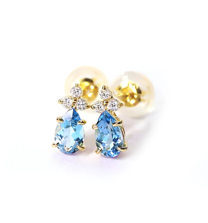 ⭐天然 エメラルド ダイヤ ピアス k18 2.7ct - アクセサリー