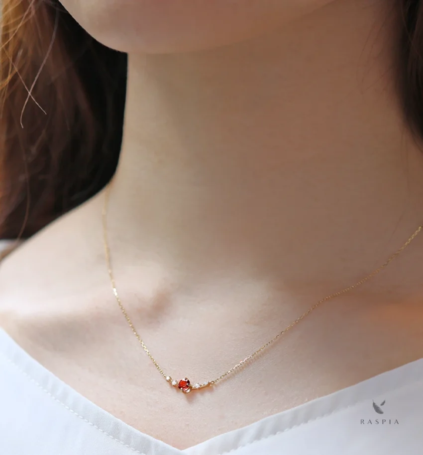 【衣装協力】木曜ドラマ『親愛なる夫へ～完璧な妻の嘘～』にRASPIA Jewelryのガーネットジュエリーが登場